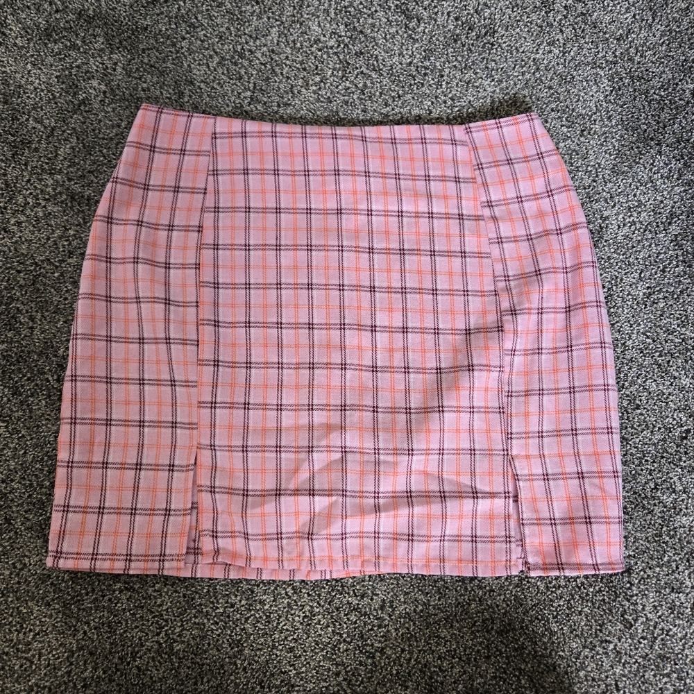SHEIN Pink Mini Pencil Skirt for Work